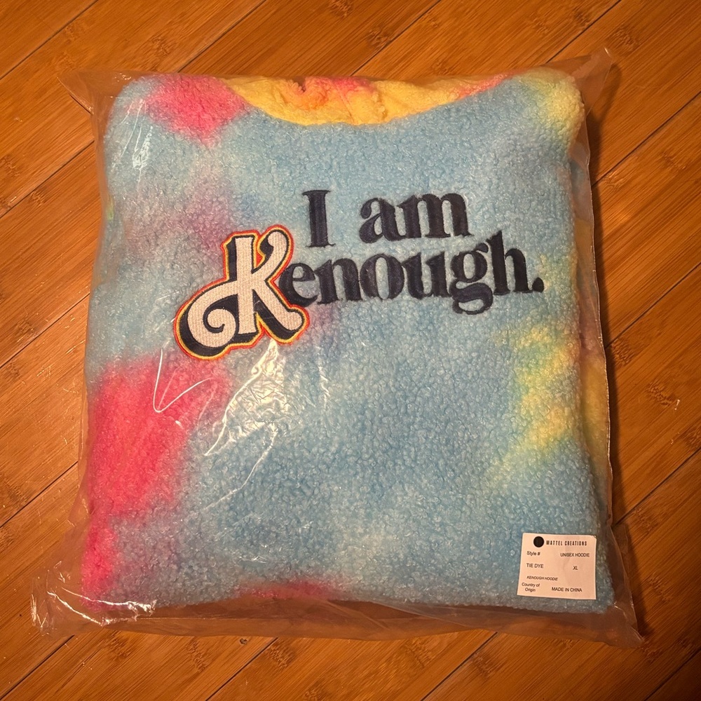 I Am Kenough Tie-Dye Hoodie